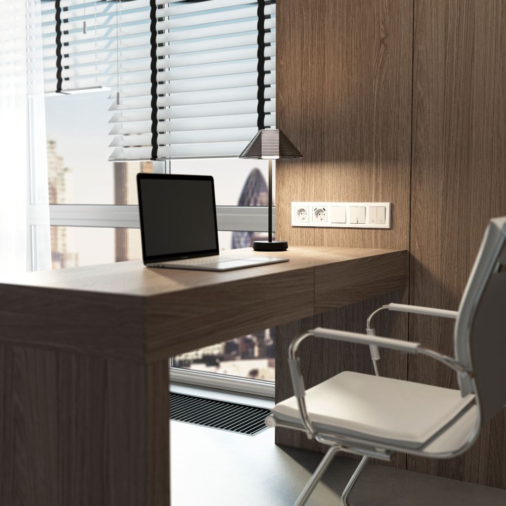 Рамка из поликарбоната Werkel Stark на 5 постов Белый W0051801 — изображение 2