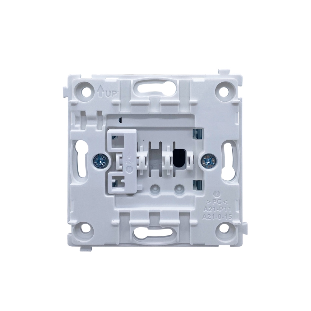 Выключатель одноклавишный встраиваемый проходной Donel R98 Metal с подсветкой Золото матовое DA03106-DA290BR — изображение 5