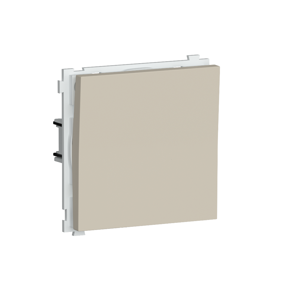 Выключатель одноклавишный встраиваемый проходной Donel R98 Кашемир матовый DA10600-DA29635