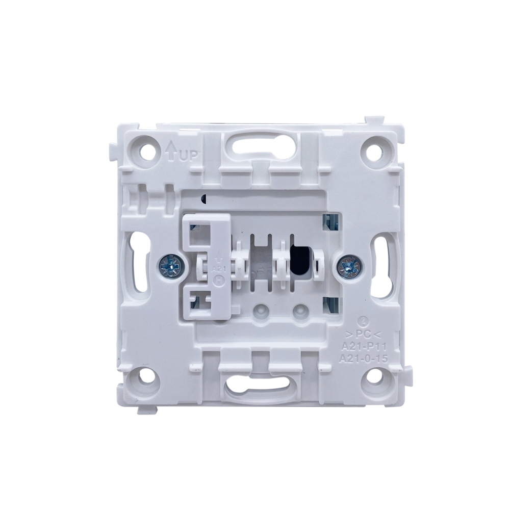 Выключатель одноклавишный встраиваемый проходной Donel R98 Шоколад матовый DA10600-DA29642 — изображение 4