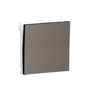 Выключатель одноклавишный встраиваемый перекрестный Donel R98 с 3-х мест Сталь матовая DA10700N-DA29637