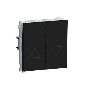 Выключатель жалюзи встраиваемый Donel R98 Карбон матовый DA15800-DA29430