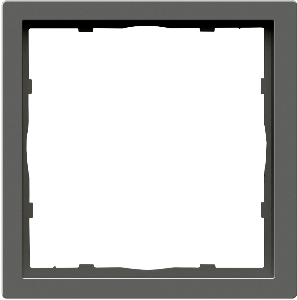 Рамка пластиковая Donel R98 нa 1 пост Шоколад матовый DA21142