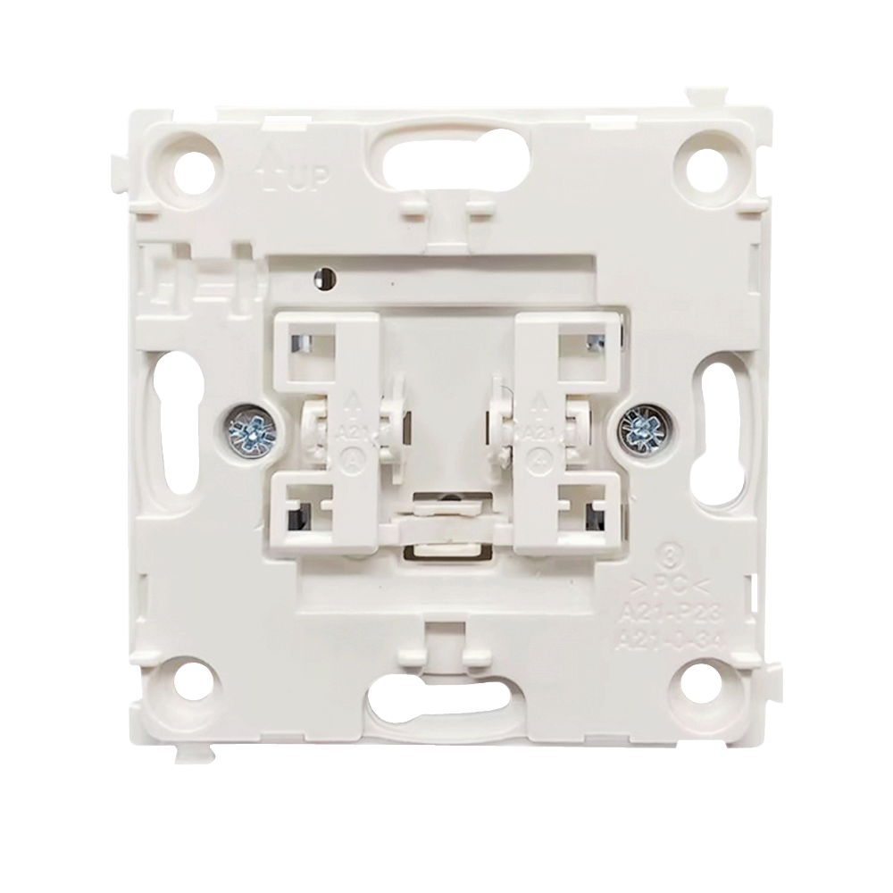 Выключатель двухклавишный встраиваемый Donel R98 с символами DND/MUR Карбон матовый DA25800-DA88830 — изображение 4