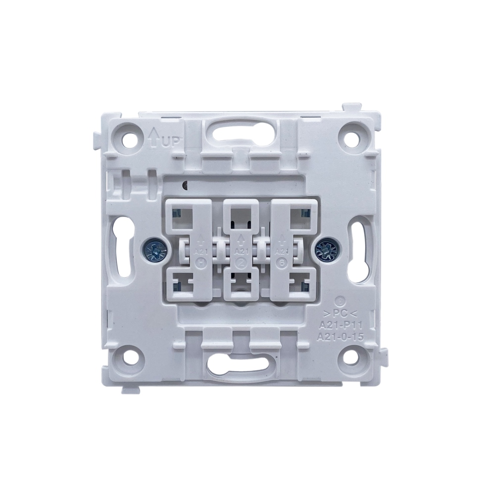 Выключатель трехклавишный встраиваемый Donel R98 Сталь матовая DA28300-DA29337 — изображение 5
