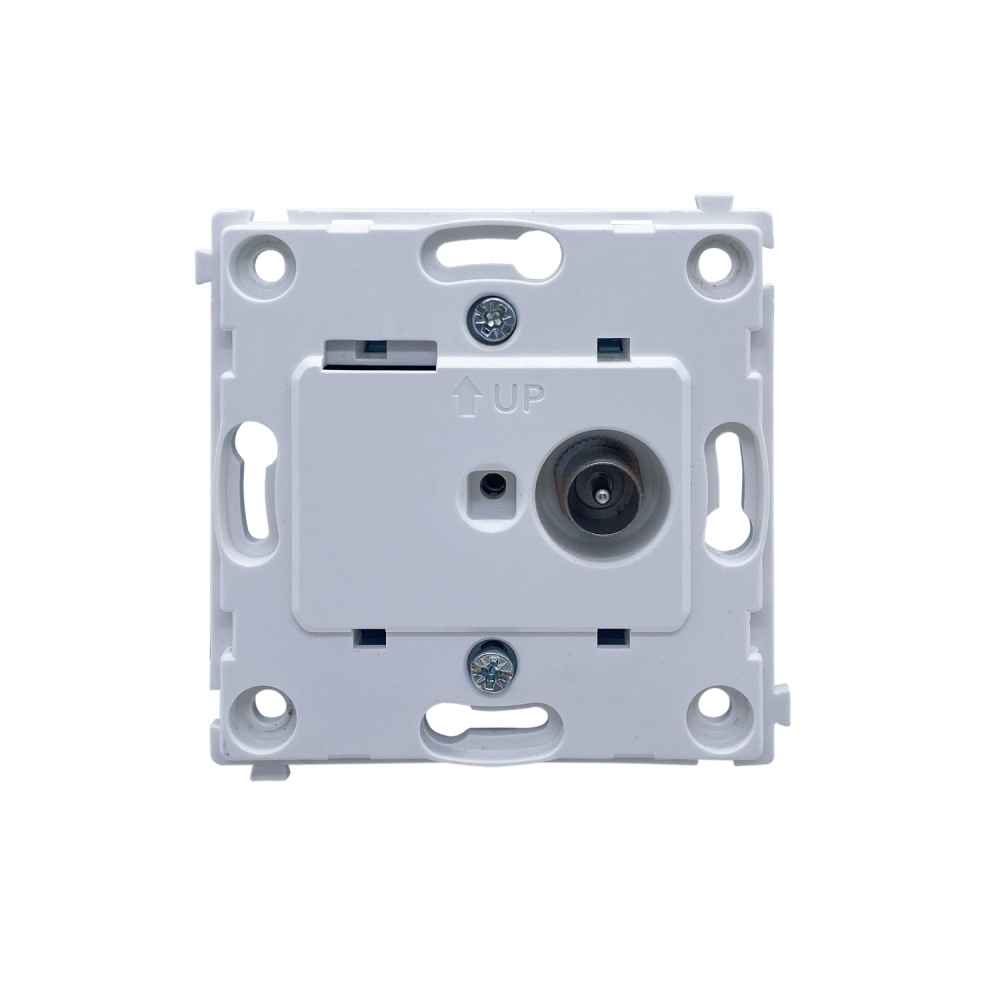 ТВ-розетка встраиваемая оконечная Donel R98 Белый матовый DA30100-DA87933 — изображение 5