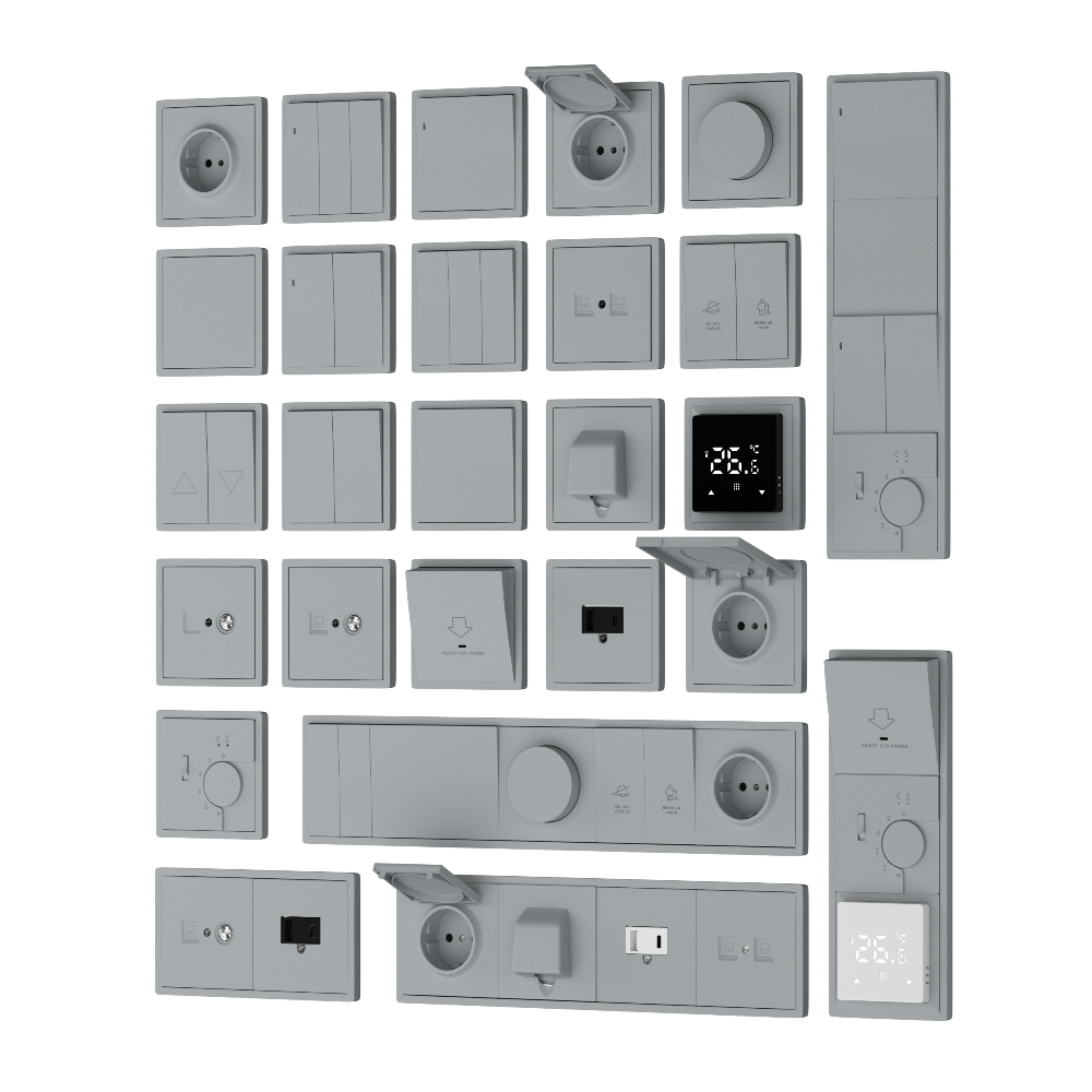 Диммер Donel R98 Dali роторный Серый матовый DDIMTWDali-2-DA65040 — изображение 2