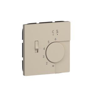 Терморегулятор механический Donel R98 с внешним датчиком пола Кашемир матовый DTEF231-DA14935