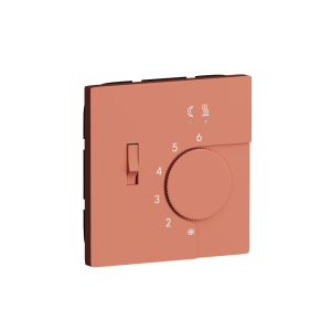 Терморегулятор механический Donel R98 с внешним датчиком пола Коралл матовый DTEF231-DA14945