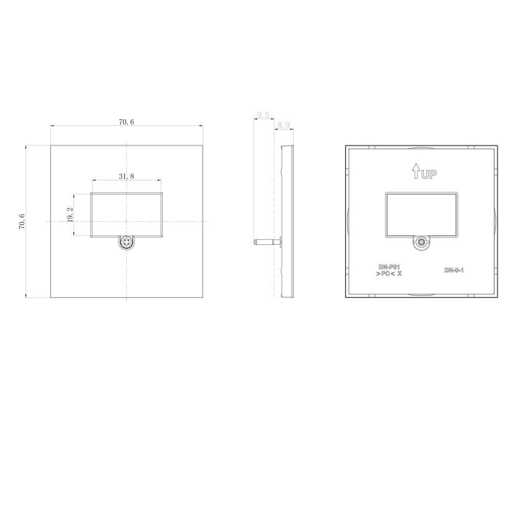 Розетка встраиваемая USB Donel R98 3.1A тип A, С Изумруд матовый DUSB3100ANC-DA27639 — изображение 5