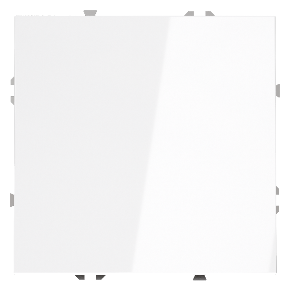 Выключатель одноклавишный встраиваемый перекрестный Voltum S70 Белый Глянцевый VLS010501