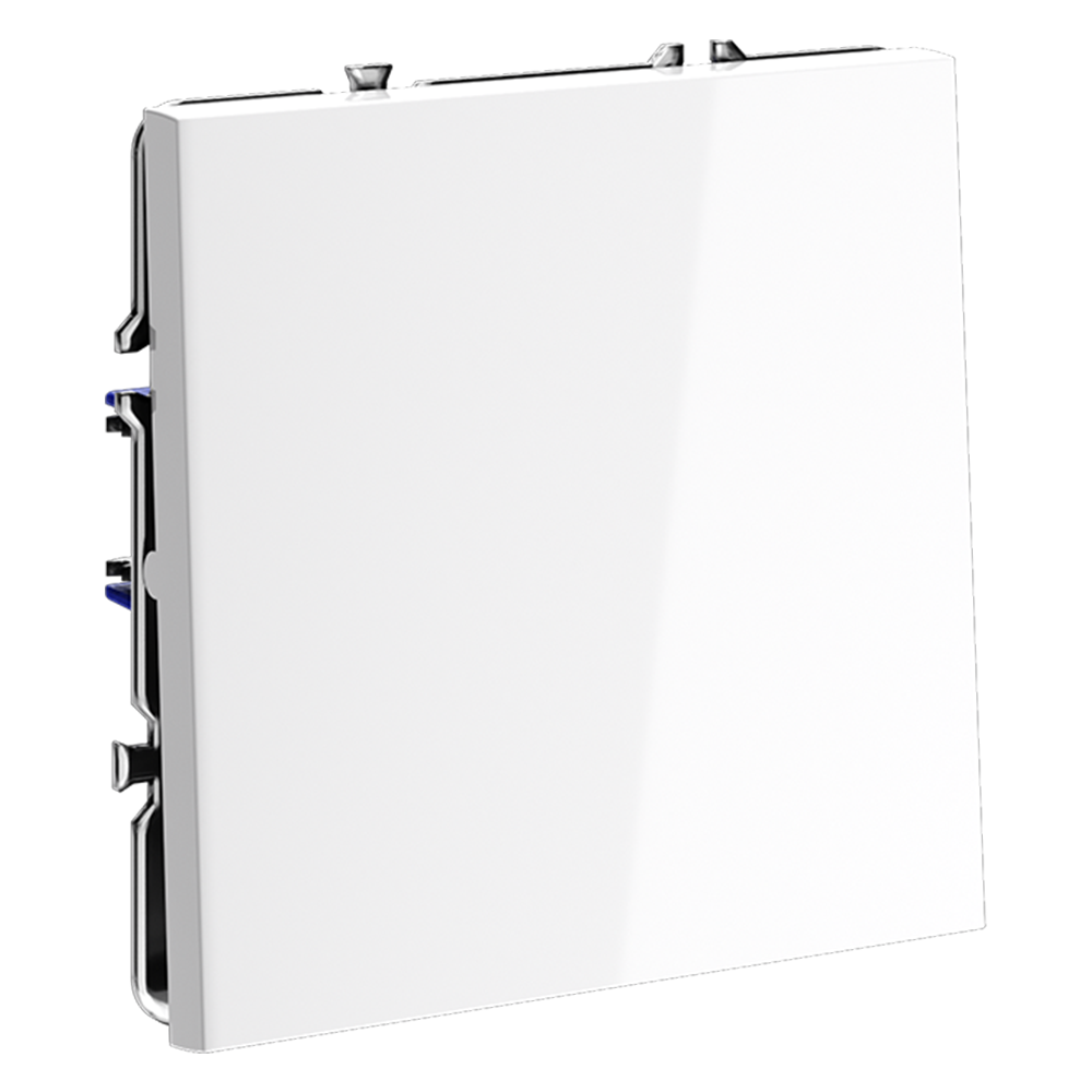 Выключатель одноклавишный встраиваемый перекрестный Voltum S70 Белый Глянцевый VLS010501 — изображение 2