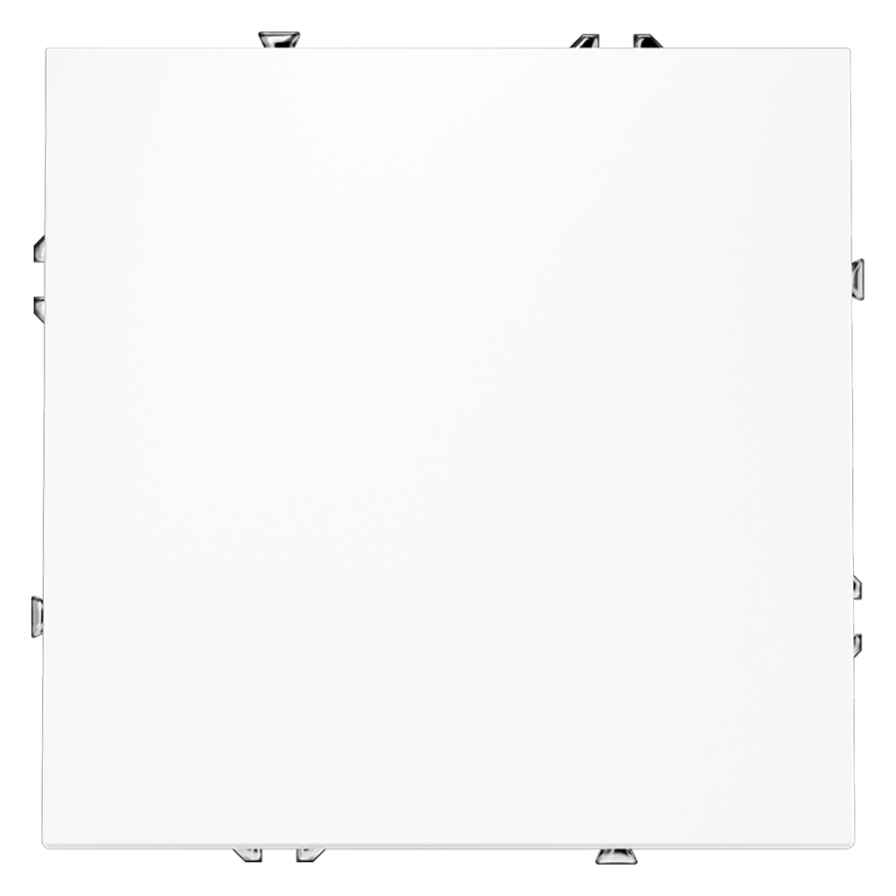 Выключатель одноклавишный встраиваемый перекрестный Voltum S70 Белый матовый VLS010502