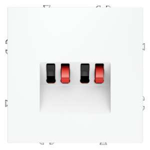 Акустическая розетка встраиваемая Voltum S70 Белый матовый VLS060302