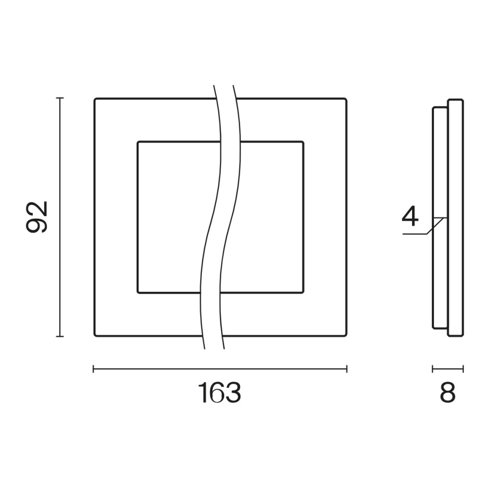 Рамка стеклянная Voltum S70 на 2 поста Черный глянцевый VLS110208 — изображение 5