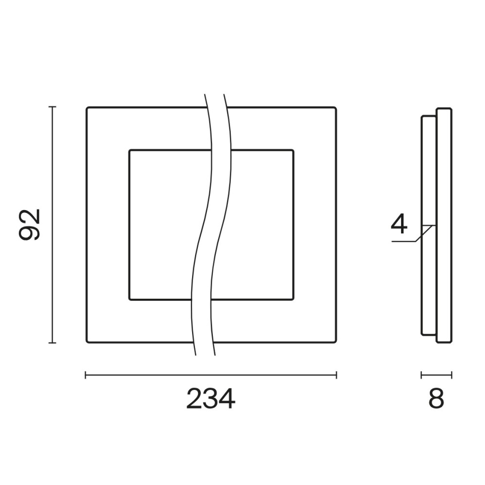 Рамка стеклянная Voltum S70 на 3 поста Черный глянцевый VLS110308 — изображение 5