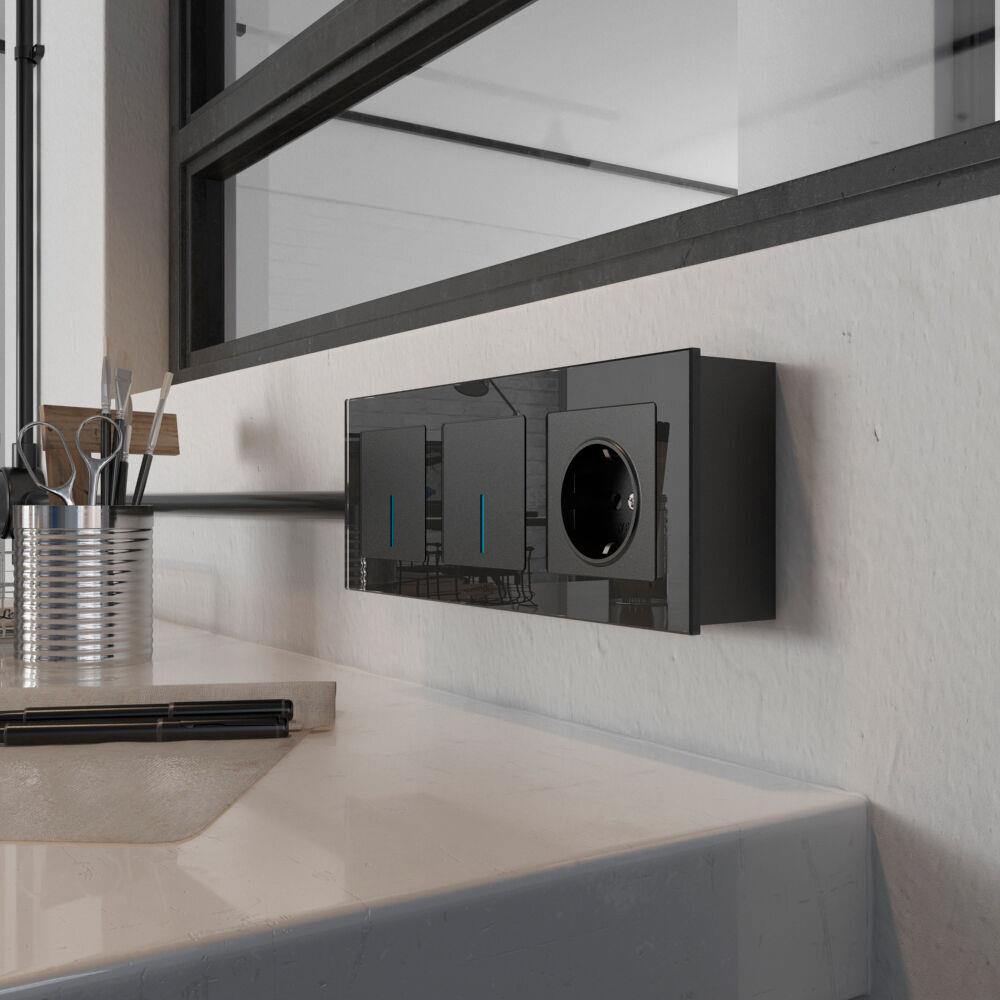 Коробка для накладного монтажа Werkel Черный W8000008 — изображение 3